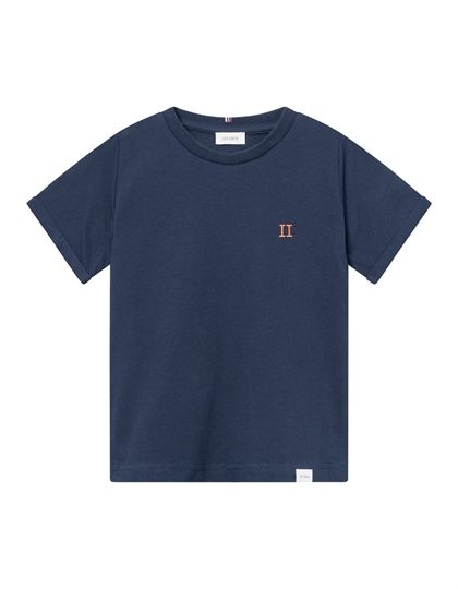 Les Deux t-shirt Nørregaard - Dark Navy/Orange